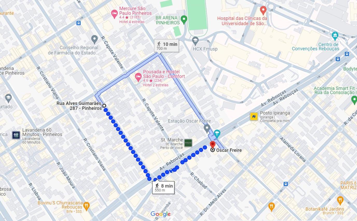Lifestyle Pinheiros - Px Ao Hospital Clinicas São Paulo